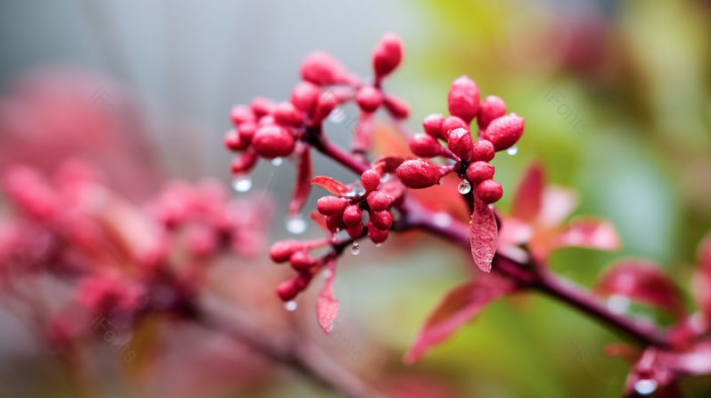 唯美浪漫植物上的雨水特写镜头,高清,摄影图,摄影图片,图片大全,摄影图免费下载